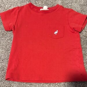 The Beaufort Bonnet Company Red Short Sleeve Tee